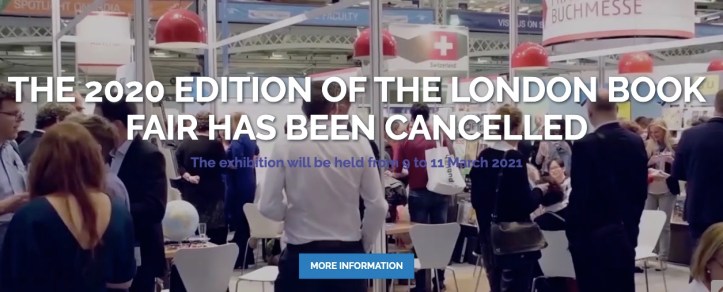 A causa del Coronavirus ormai diffuso in tutta Europa è stata cancellata la London Book Fair 2020.