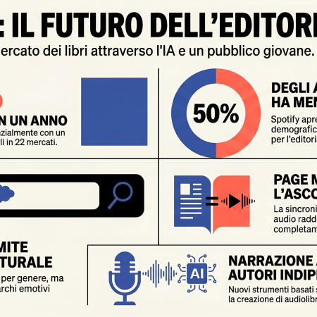 Spotify cambia il modello di distribuzione degli audiolibri intercettando il pubblico più grande, quello dei non lettori.