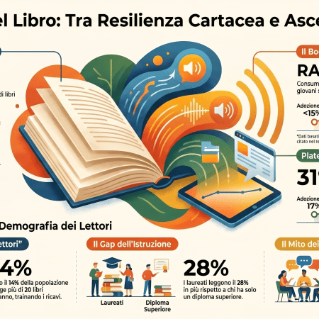 Mercato del libro negli Stati Uniti e modello multi formato: la vecchia cara carta domina, ma l'audio digitale non si ferma più.